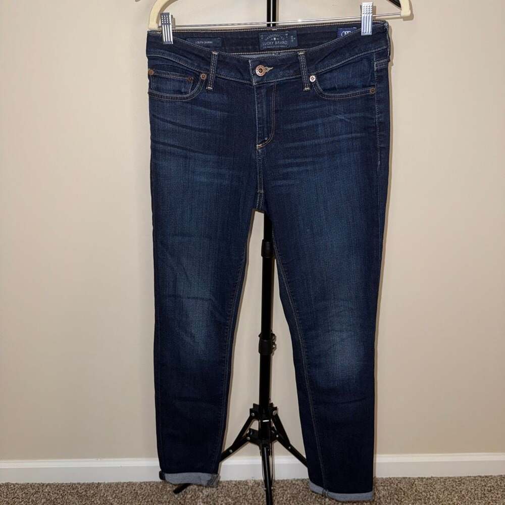 Lucky Brand Lolita Skinny Jeans Dark Wash Size 6/28